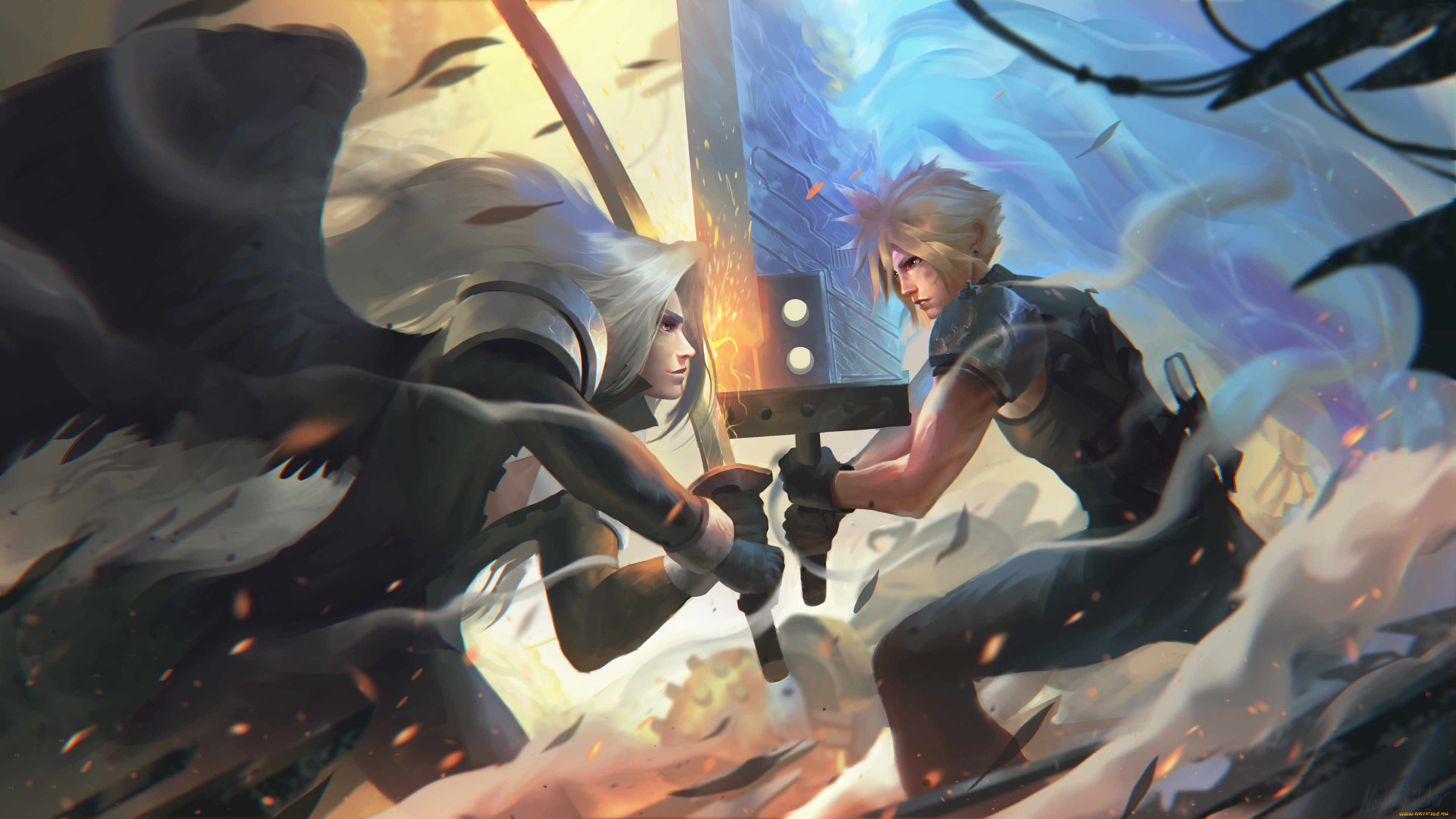  , final fantasy vii,  remake, cloud, strife, sephiroth